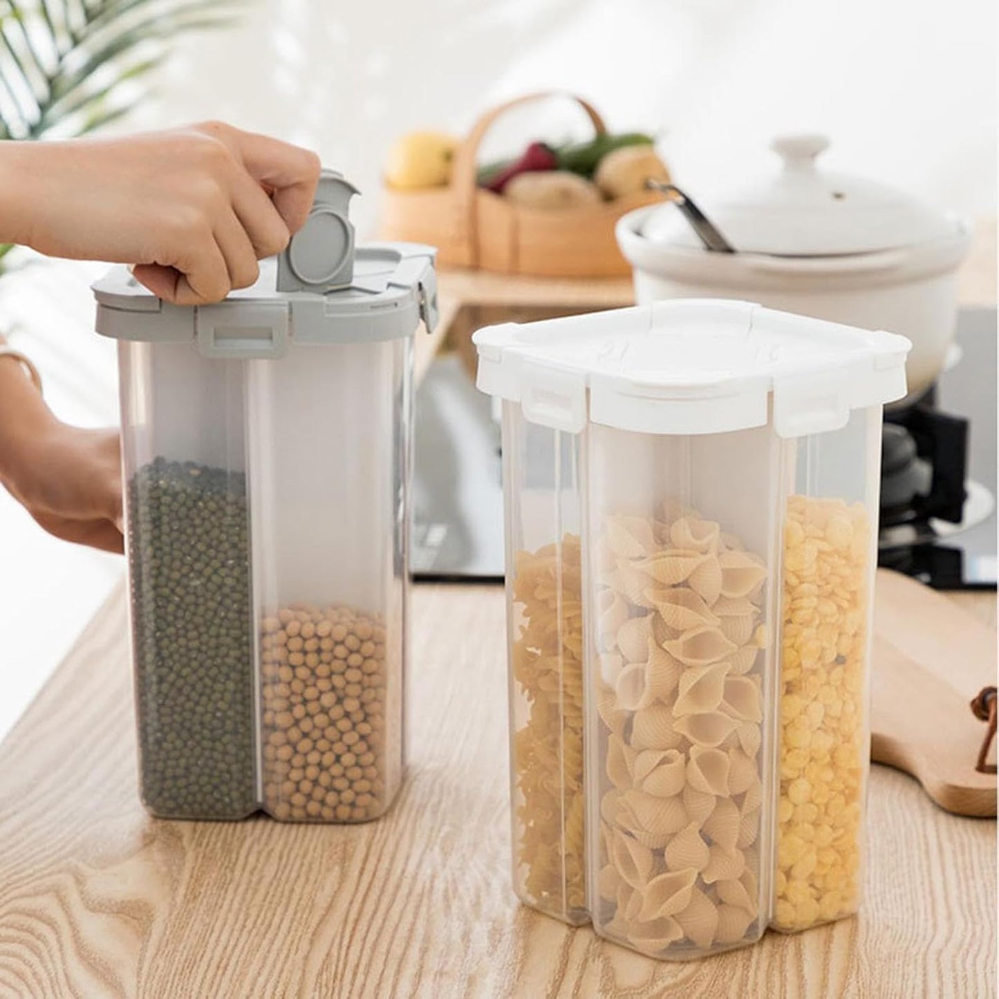 SealMate™– 4-Pack Modern Airtight Food Containers