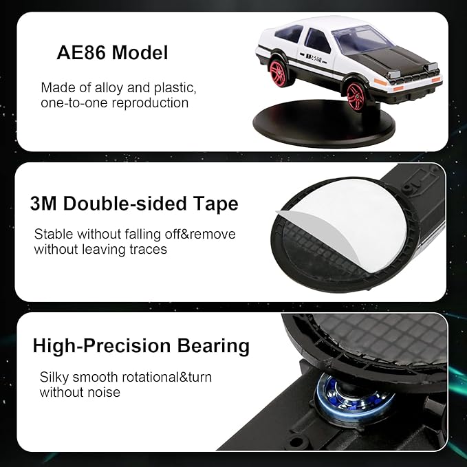 SpinCar |Drifting Car Dashboard Spinner (Toyota-AE86)
