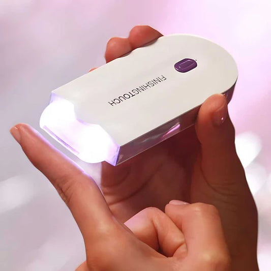 GlowGlide | New Silky Smooth Hair Eraser Painless Hair Removal, Light Technology