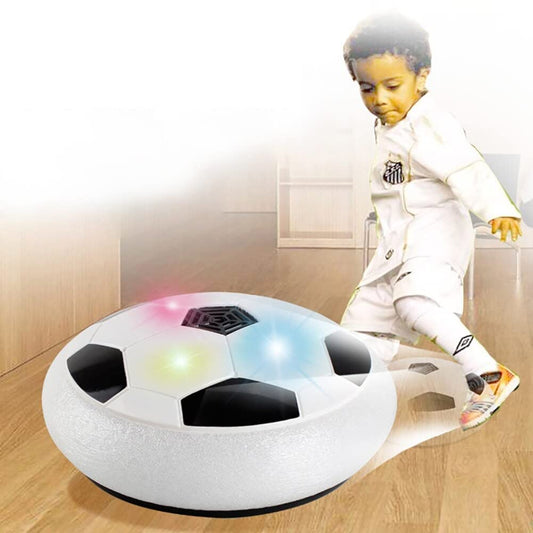 GlowKick™ ⚽  | Magic Air Soccer Ball for Toddlers with Flashing Colored LED Lights