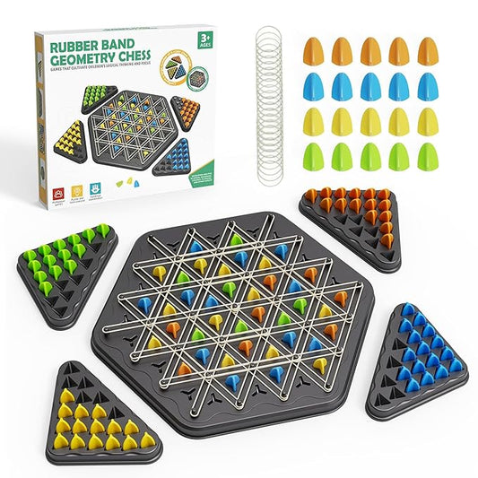 Triggle Game, Funny Triggles Game Rubber Bands