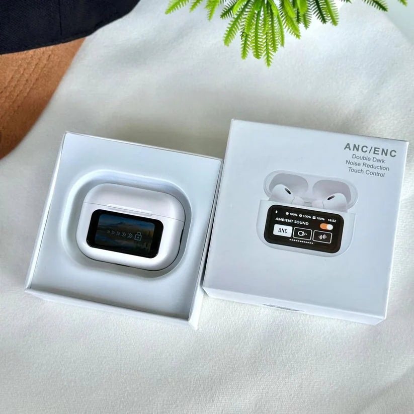 LED AirPro | Wireless Earbuds with HD Resolution Display