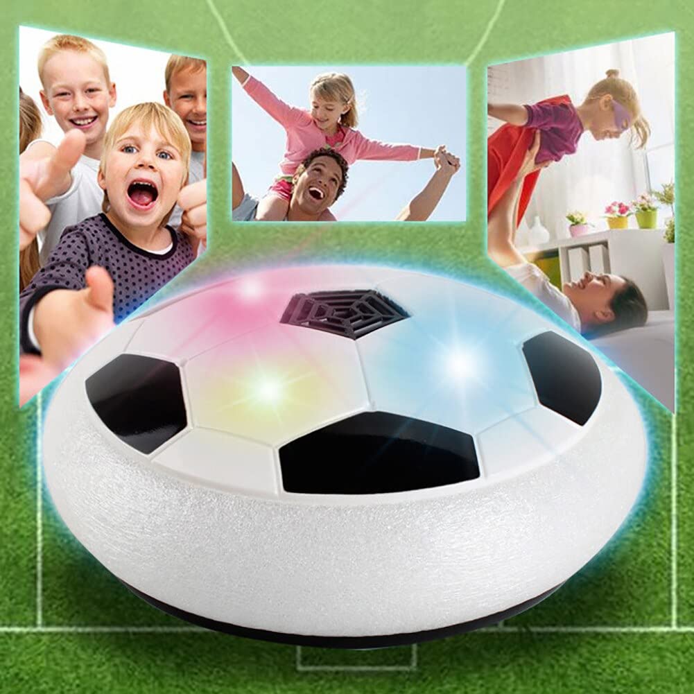 GlowKick™ ⚽  | Magic Air Soccer Ball for Toddlers with Flashing Colored LED Lights