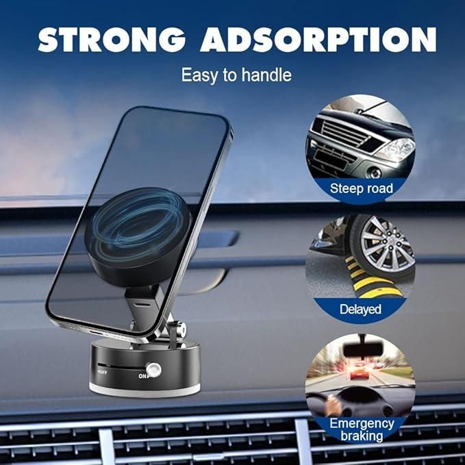 MagGrip™ | Vacuum Magnetic Suction Phone Holder