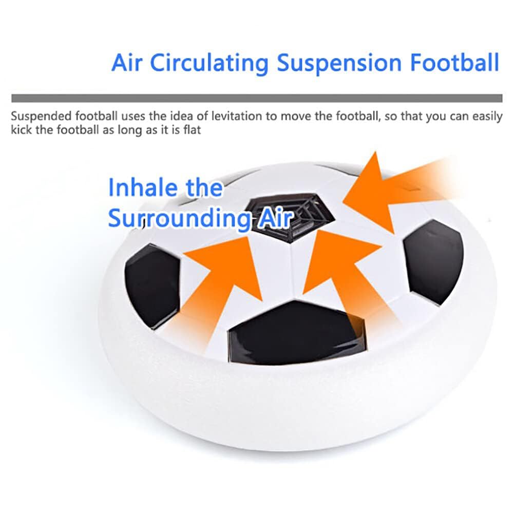 GlowKick™ ⚽  | Magic Air Soccer Ball for Toddlers with Flashing Colored LED Lights