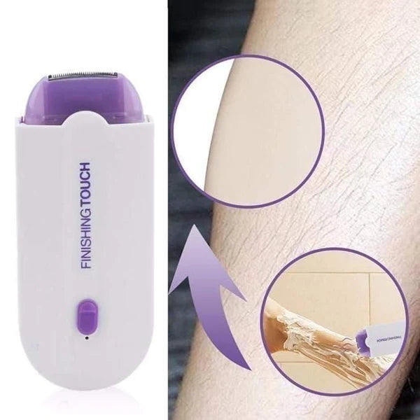 GlowGlide | New Silky Smooth Hair Eraser Painless Hair Removal, Light Technology