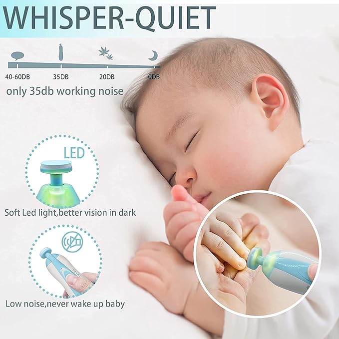 TinyTrim™ | Baby Nail Clippers with Light
