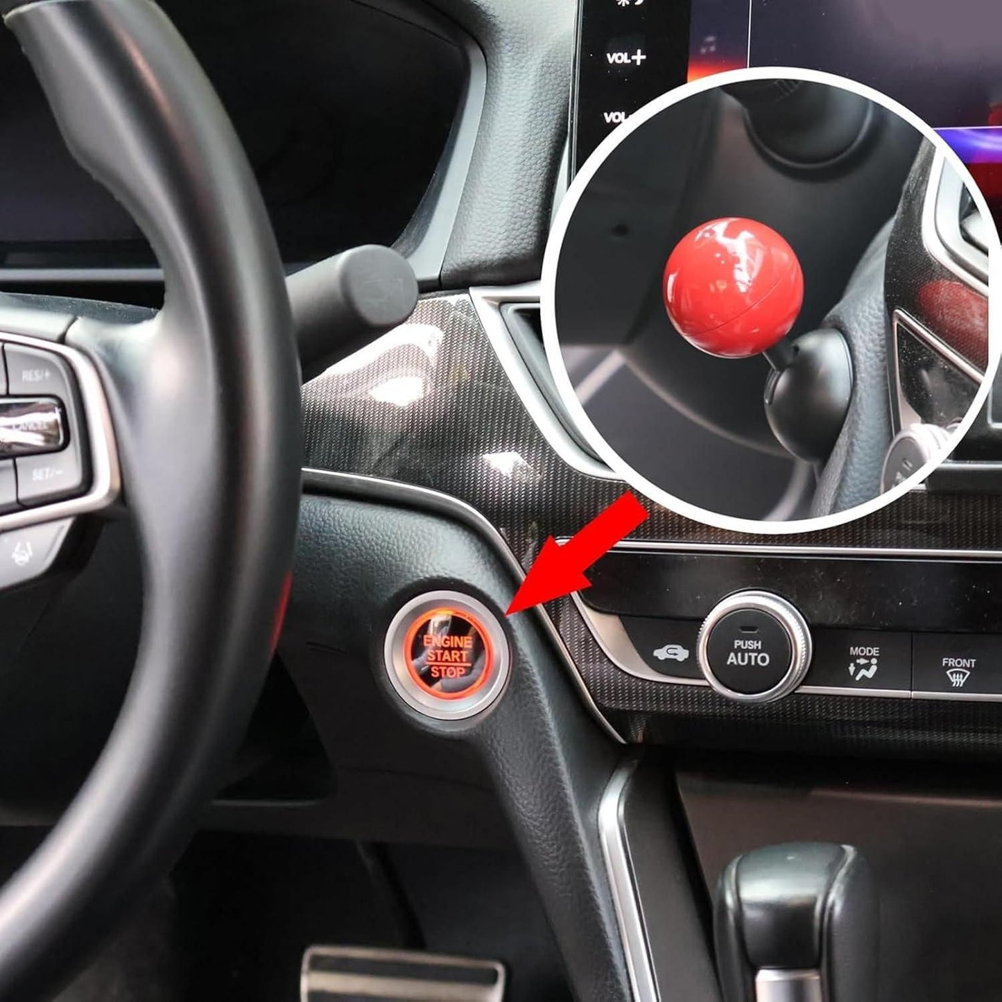 PushPop | Push and Start Car Button Cover