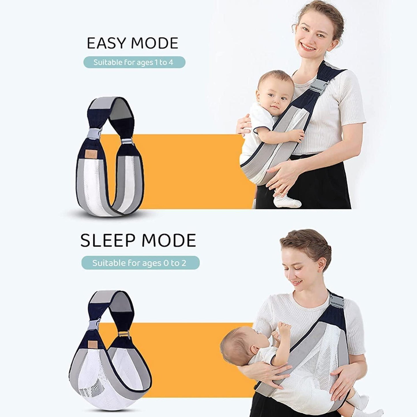HugPouch™ |NewBorn Baby Sling Carrier