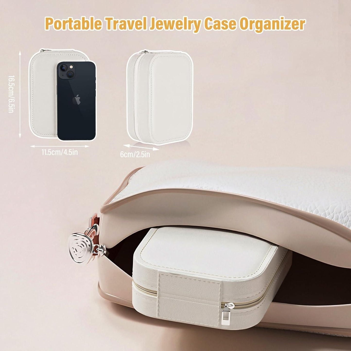 VanityGlow™ | Makeup and Jewelry Box with LED Mirror