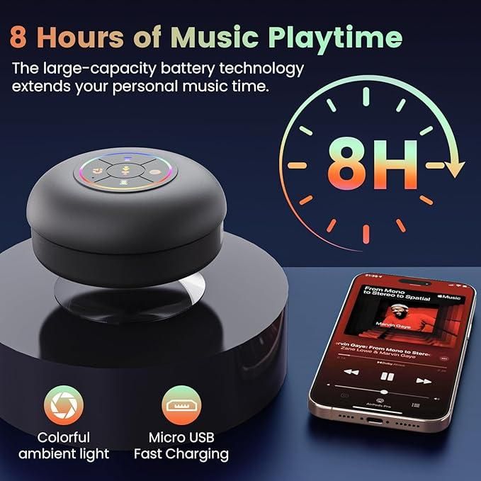 ShowerTune™ | Shower Waterproof Bluetooth Speaker