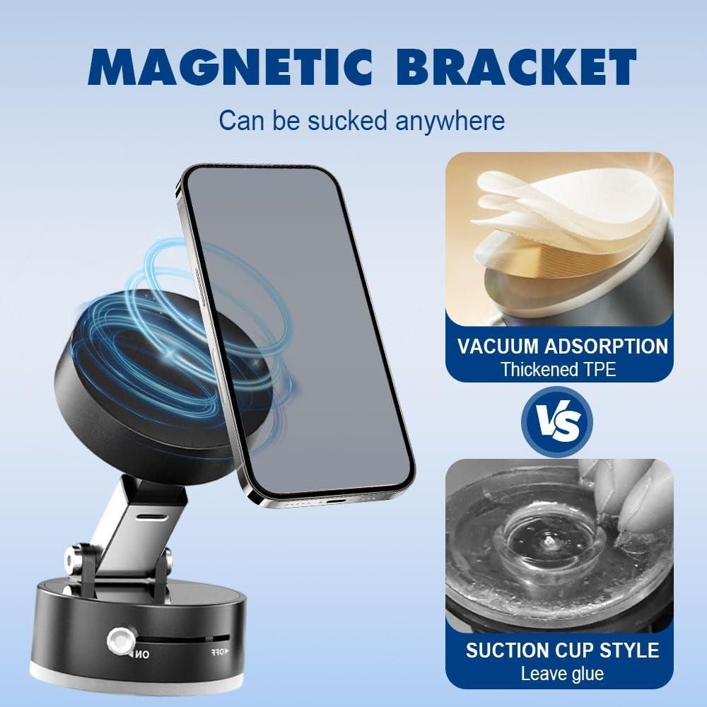 MagGrip™ | Vacuum Magnetic Suction Phone Holder