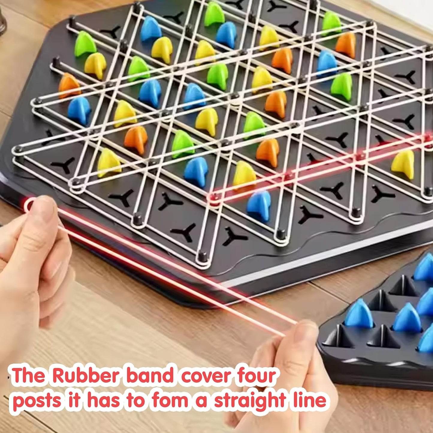 Triggle Game, Funny Triggles Game Rubber Bands
