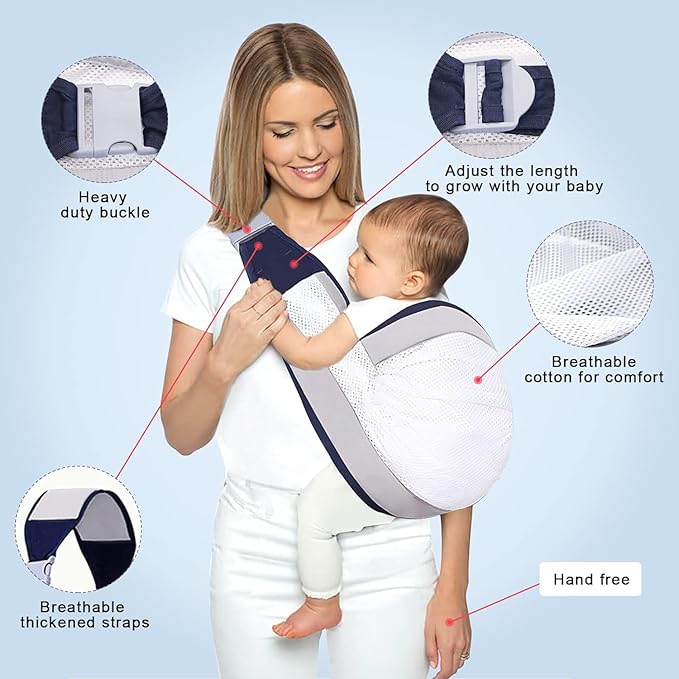 HugPouch™ |NewBorn Baby Sling Carrier