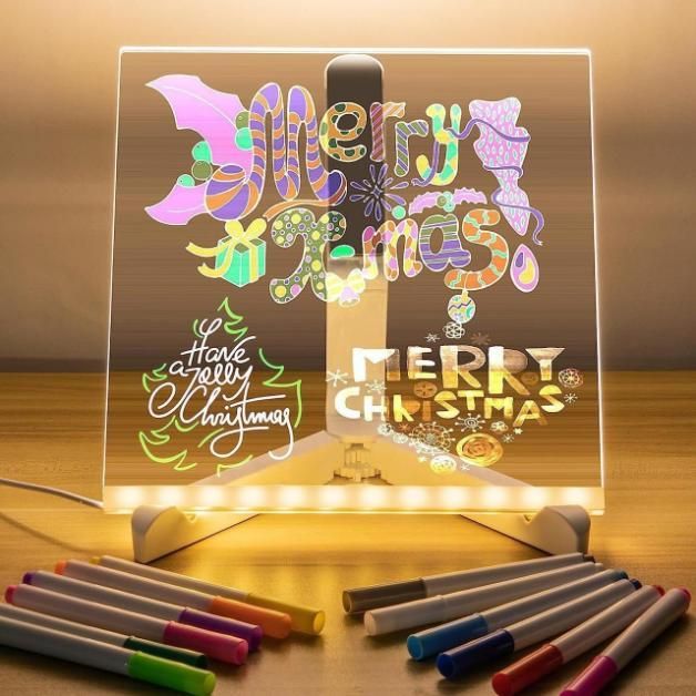 GlowPad | 3D LED Light Glass Acrylic Writing pad