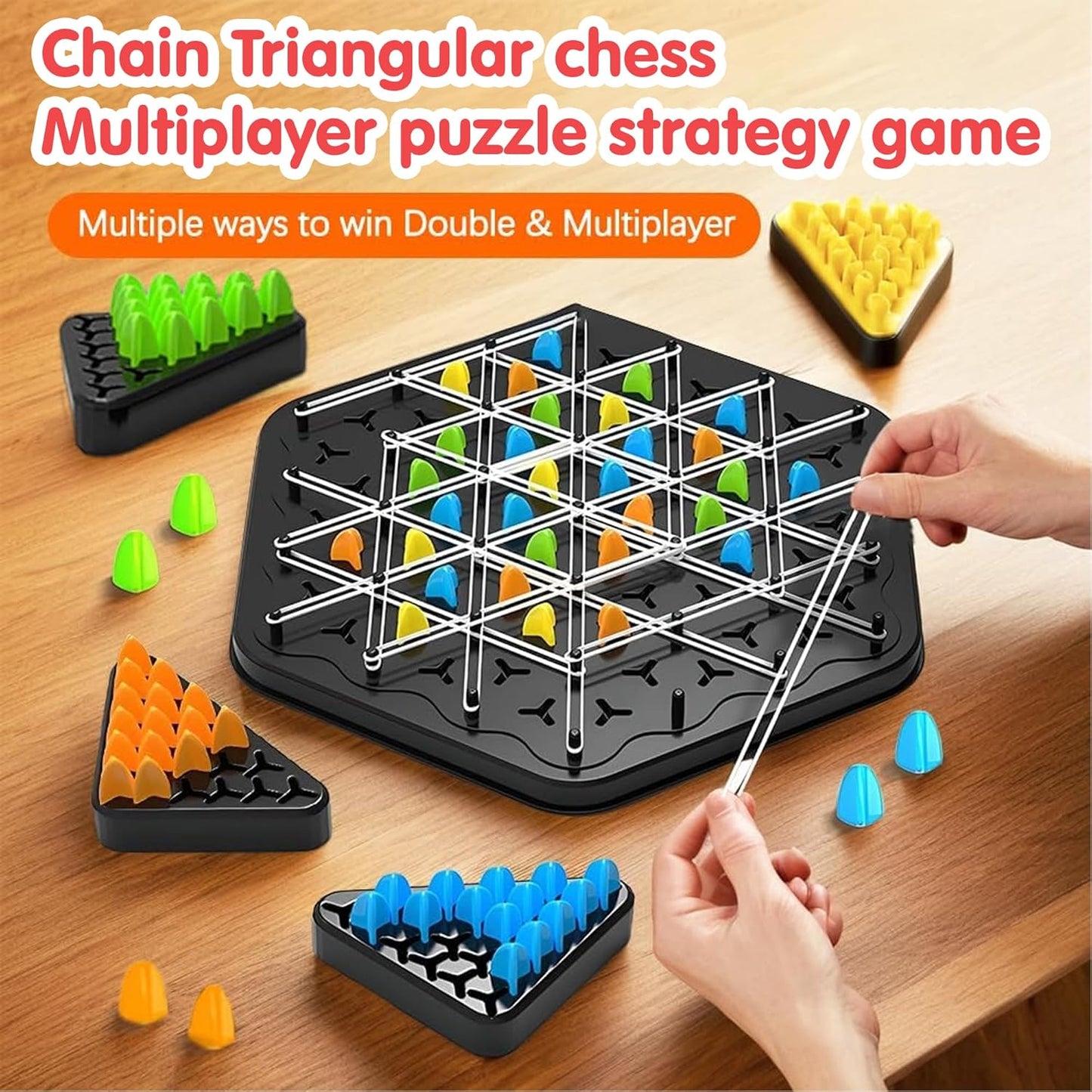 Triggle Game, Funny Triggles Game Rubber Bands