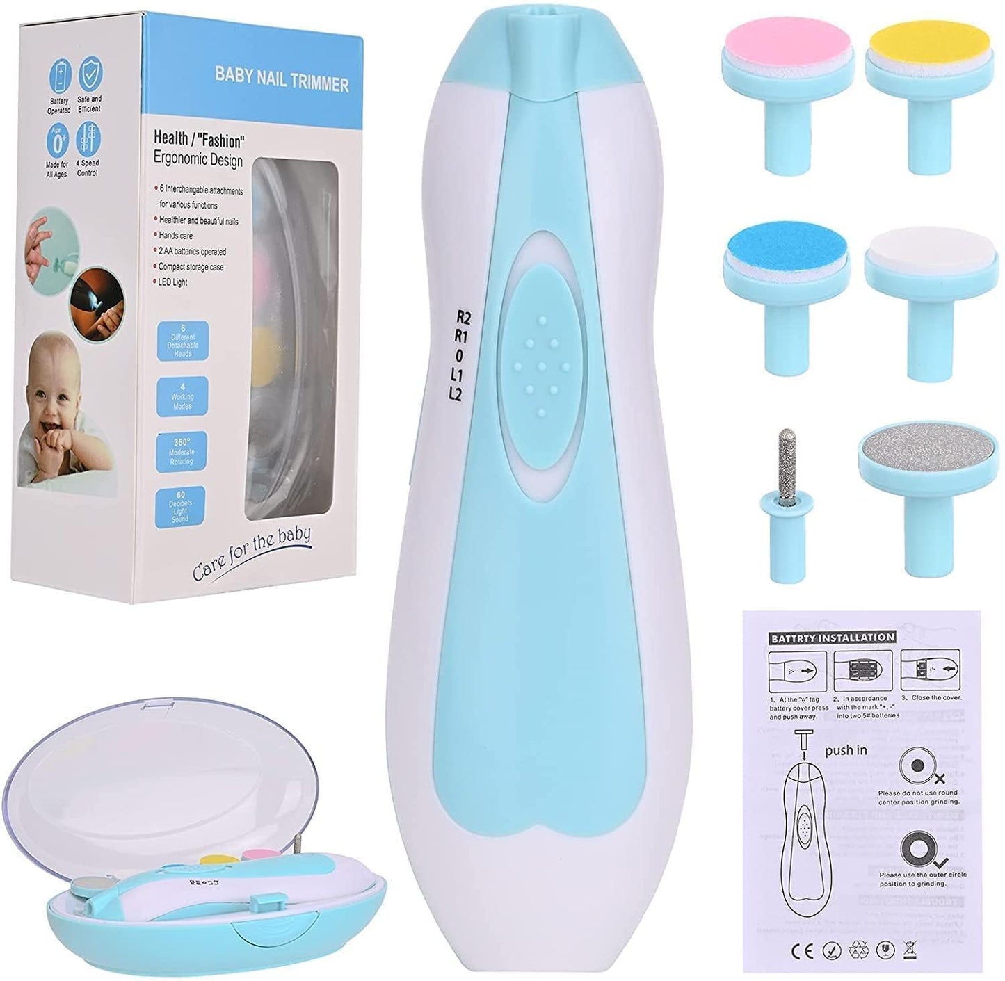 TinyTrim™ | Baby Nail Clippers with Light