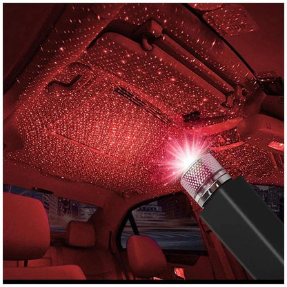 USB Atmosphere Ambient Star Light Car interior lights LED (Pack Of 2)