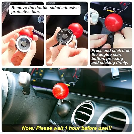 Push Button Start Lever, Car Push to Start Button Rocker, Car Engine Start Stop Button Joystick